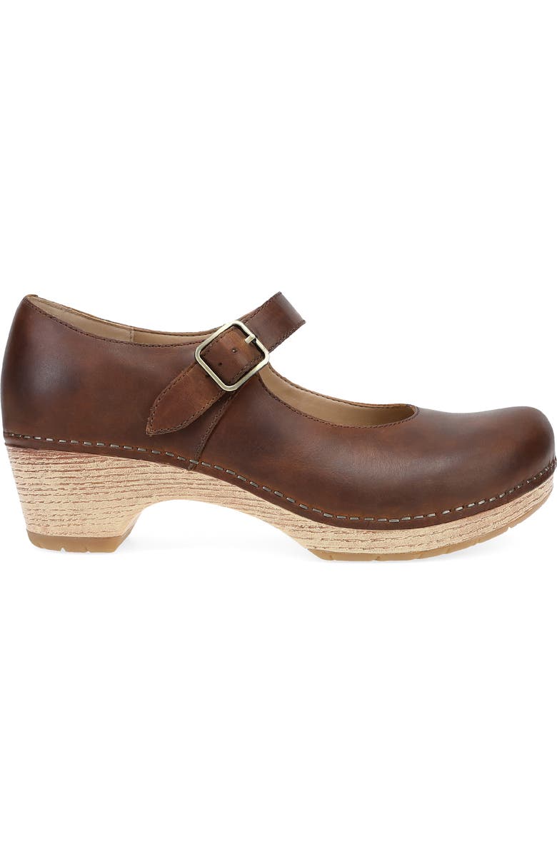 Dansko Lilah Mary Jane Platform Pump, Alternate, color, Tan
