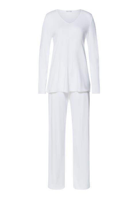 Cotton Silk V-Neck Cotton Pajama Set