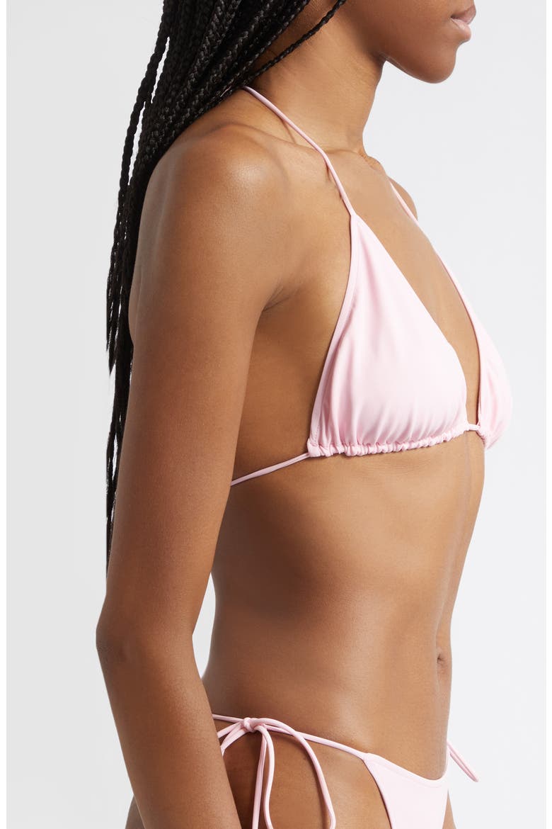 Le Bas de Plage String Bikini Bottoms, Alternate, color, PINK