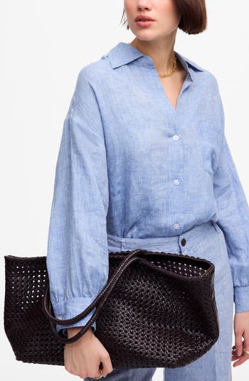 The Handwoven Cane Tote