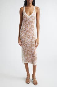 DIESEL® M-Blom Rib Linen Pencil Dress
