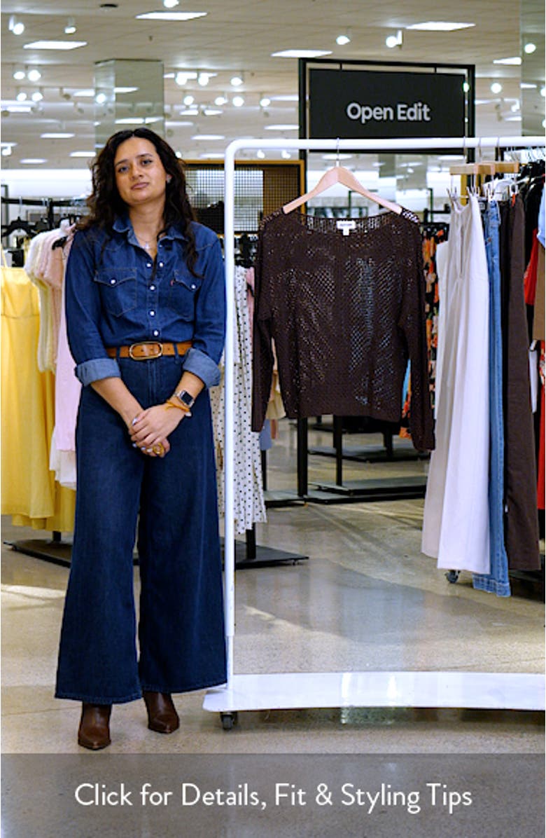 Open Stitch Sweater, sales video thumbnail