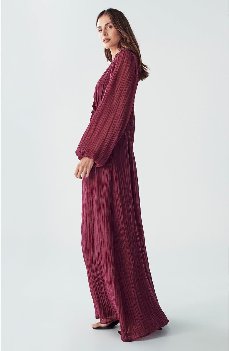 WILLA Palamino Dress, Alternate, color, Burgundy