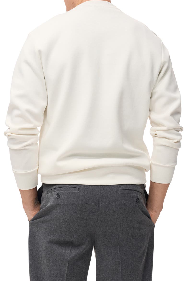 Sweatshirt, Alternate, color, WHITE