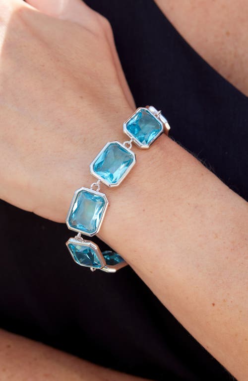 Savvy Cie Jewels Bold Cz Flex Link Bracelet
