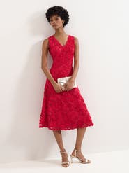 Phase Eight Paloma Embroidered Fit Flare Dress