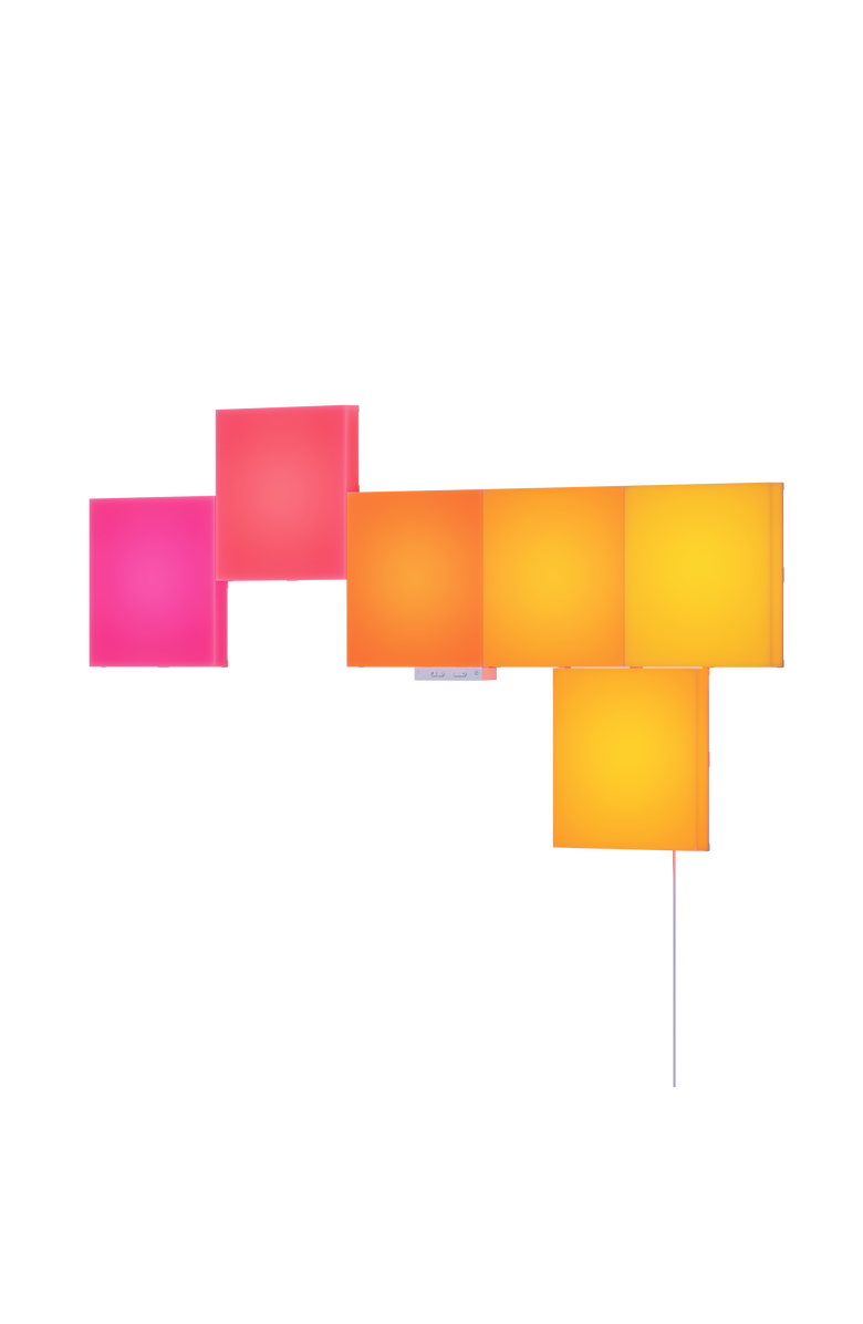 Nanoleaf Blocks Squares Smarter Kit, Main, color, Multicolor