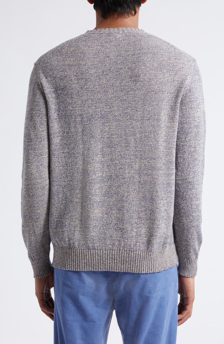 Massimo Alba Dustin Crewneck Sweater, Alternate, color, Aralsea