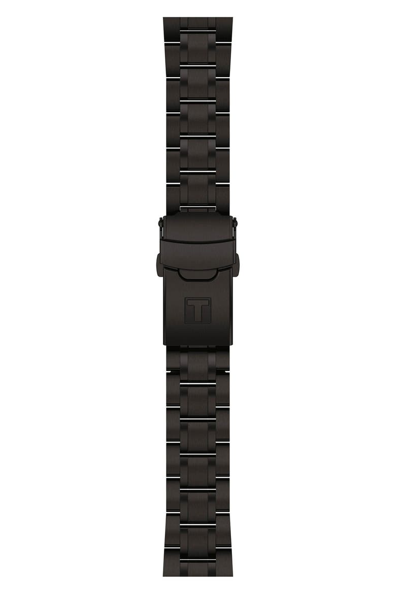 Seastar 1000 Chronograph Matte Black Bracelet Watch, 38mm, Alternate, color, GREY GRADIENT