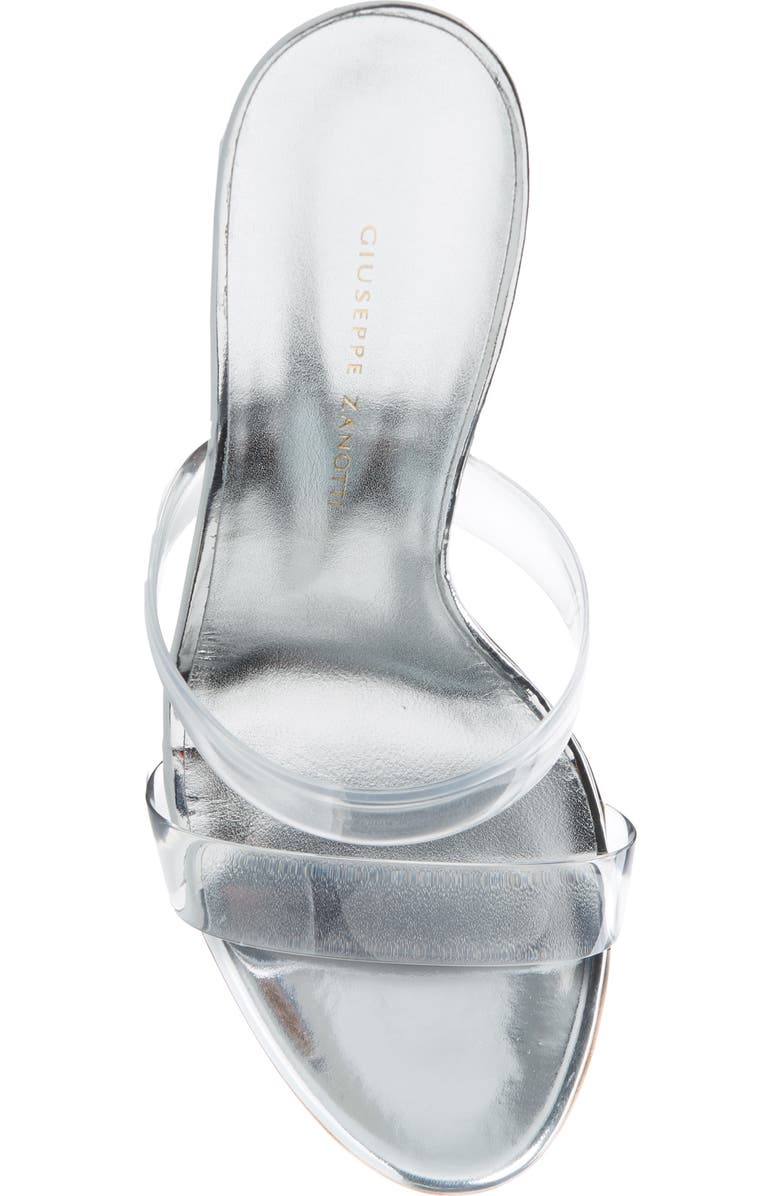 Giuseppe Zanotti Jelly Crystal Block Heel Sandal, Alternate, color,