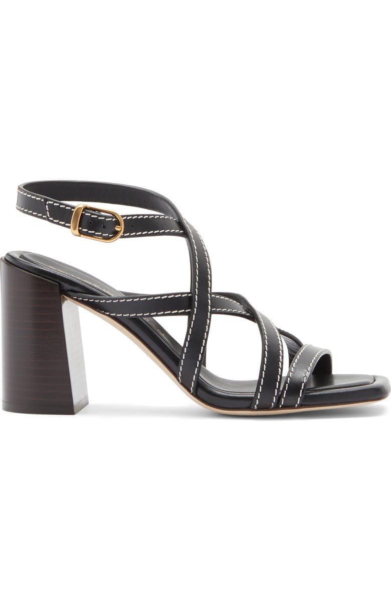 Stuart Weitzman Park Sandal, Alternate, color, Black