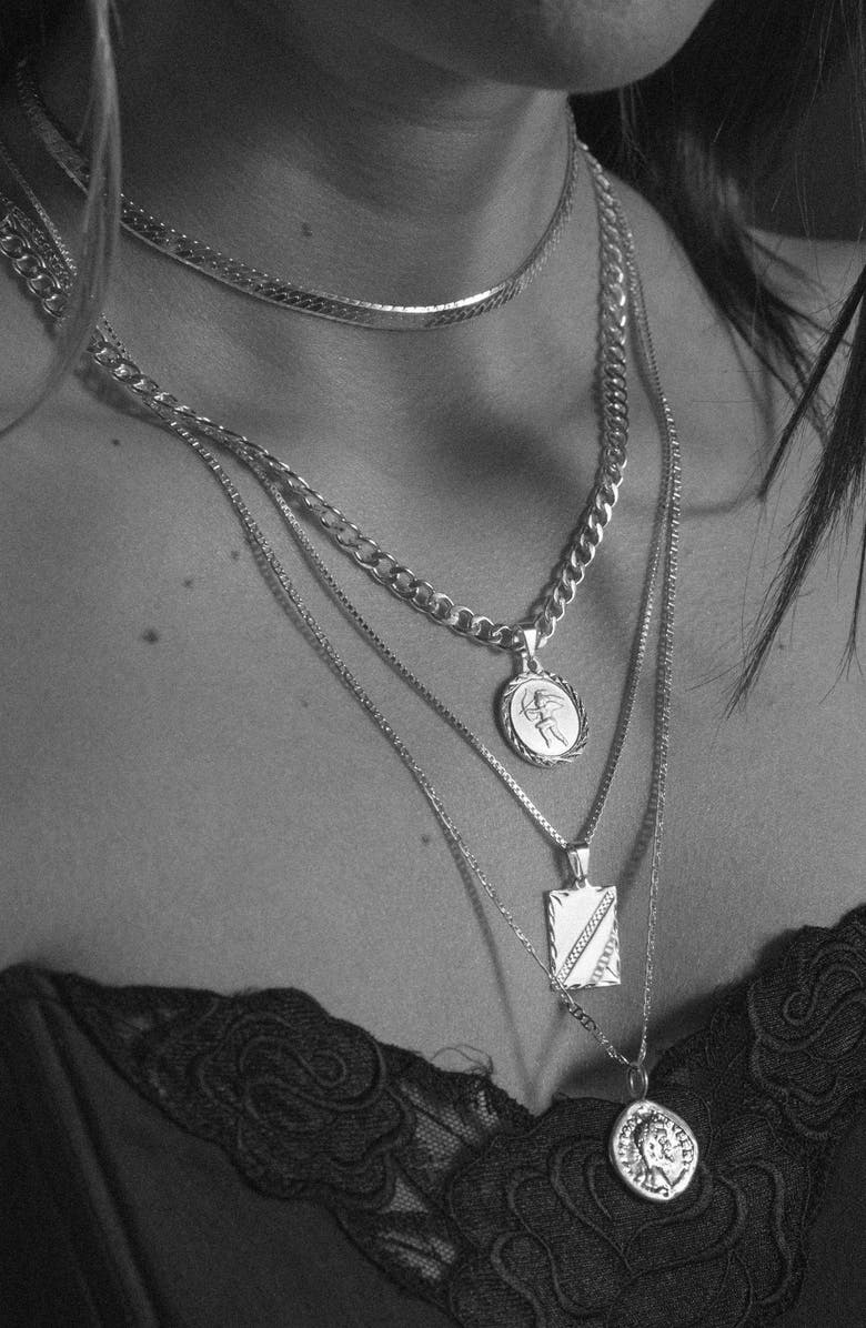 Child of Wild The Cupid Necklace, Alternate, color, Silver
