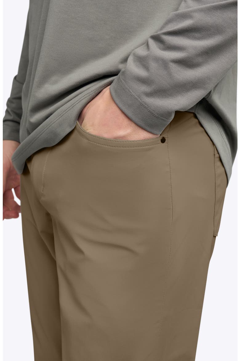 AO Five Pocket Pants, Alternate, color, SEPIA TINIT