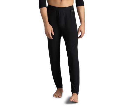 Watson's Heat Baselayer Thermal Long John Underwear In Black