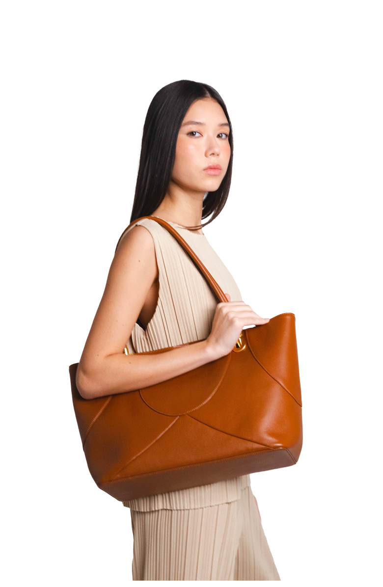 Esthera 4PM Maxi Handbag, Alternate, color, Caramel