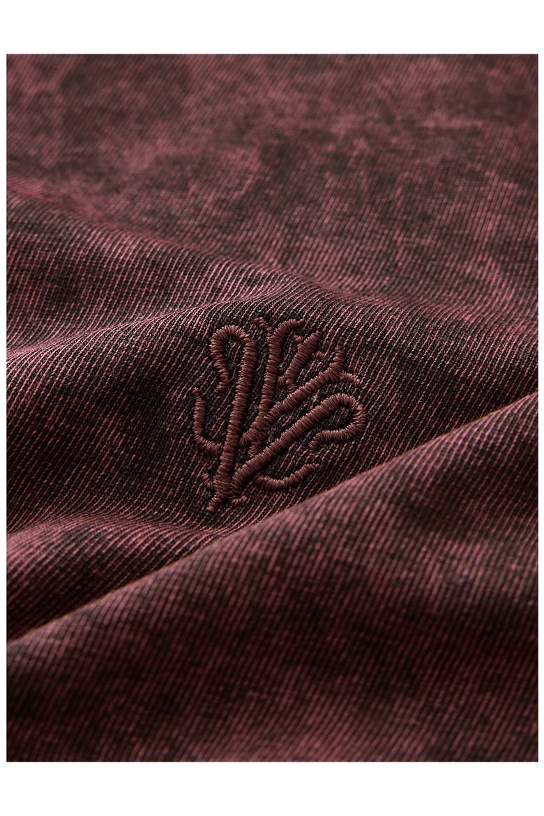 Carsten Johnny Collar Polo, Alternate, color, PLUM