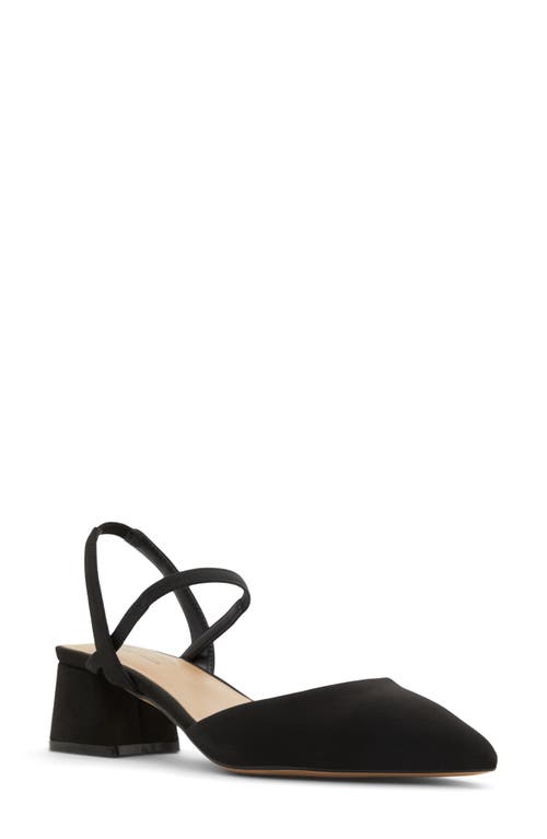 Call It Spring By Aldo Breena Slingback Pointed Toe Pump In Black