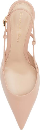 Kitten Heel Slingback Pointed Toe Pump