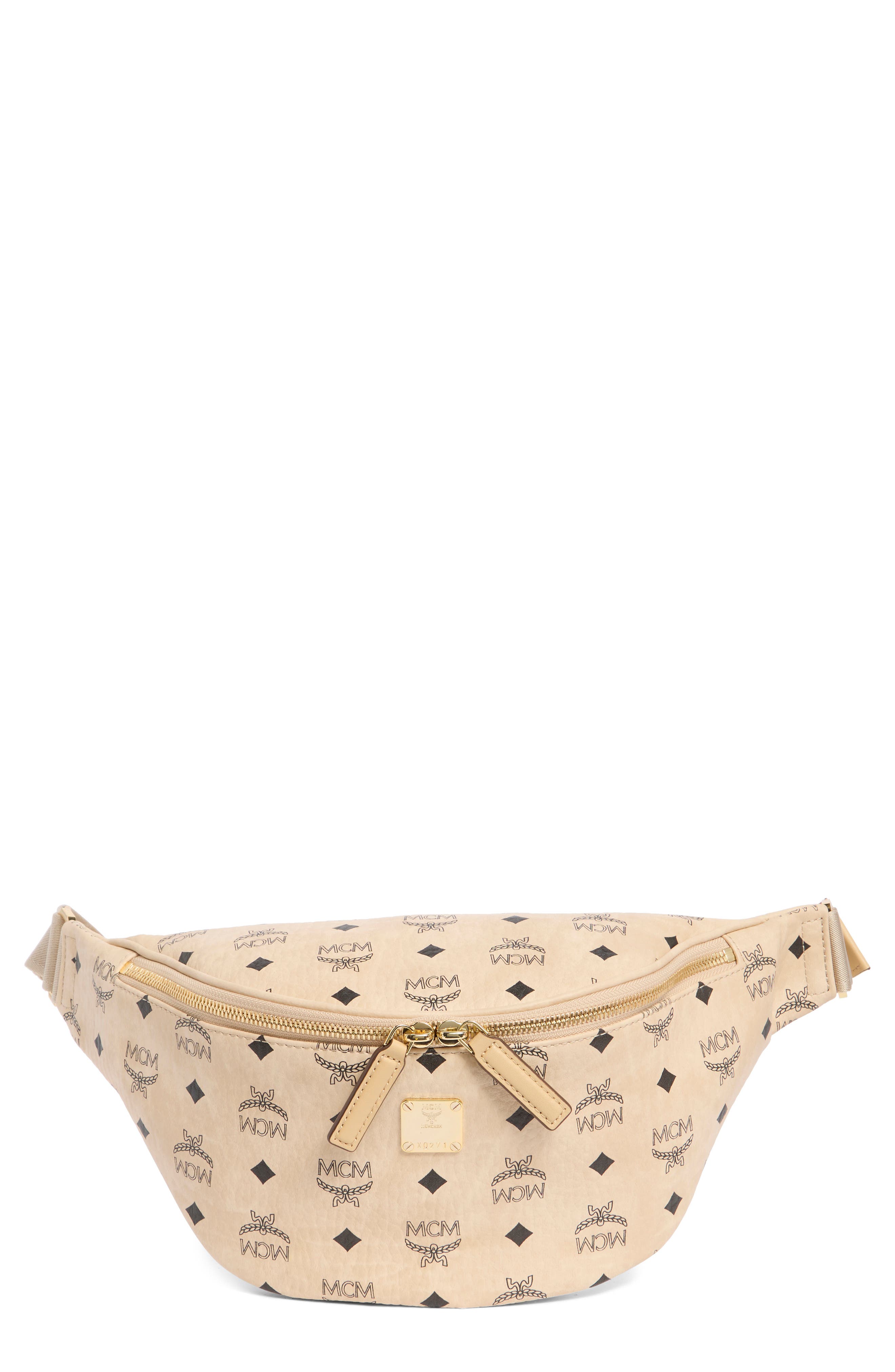 MCM Fursten Belt Bag, Main, color, 