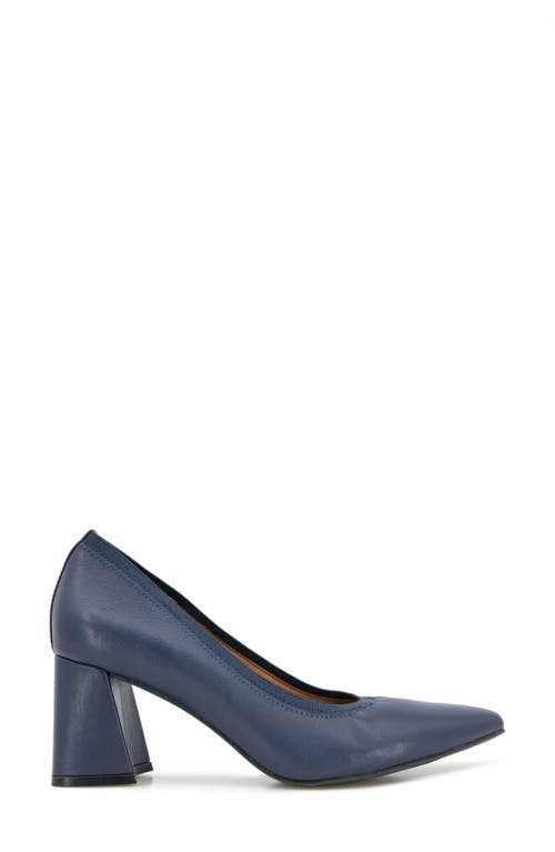 Gentle Souls Dionne Pointed Toe Pump In Navy
