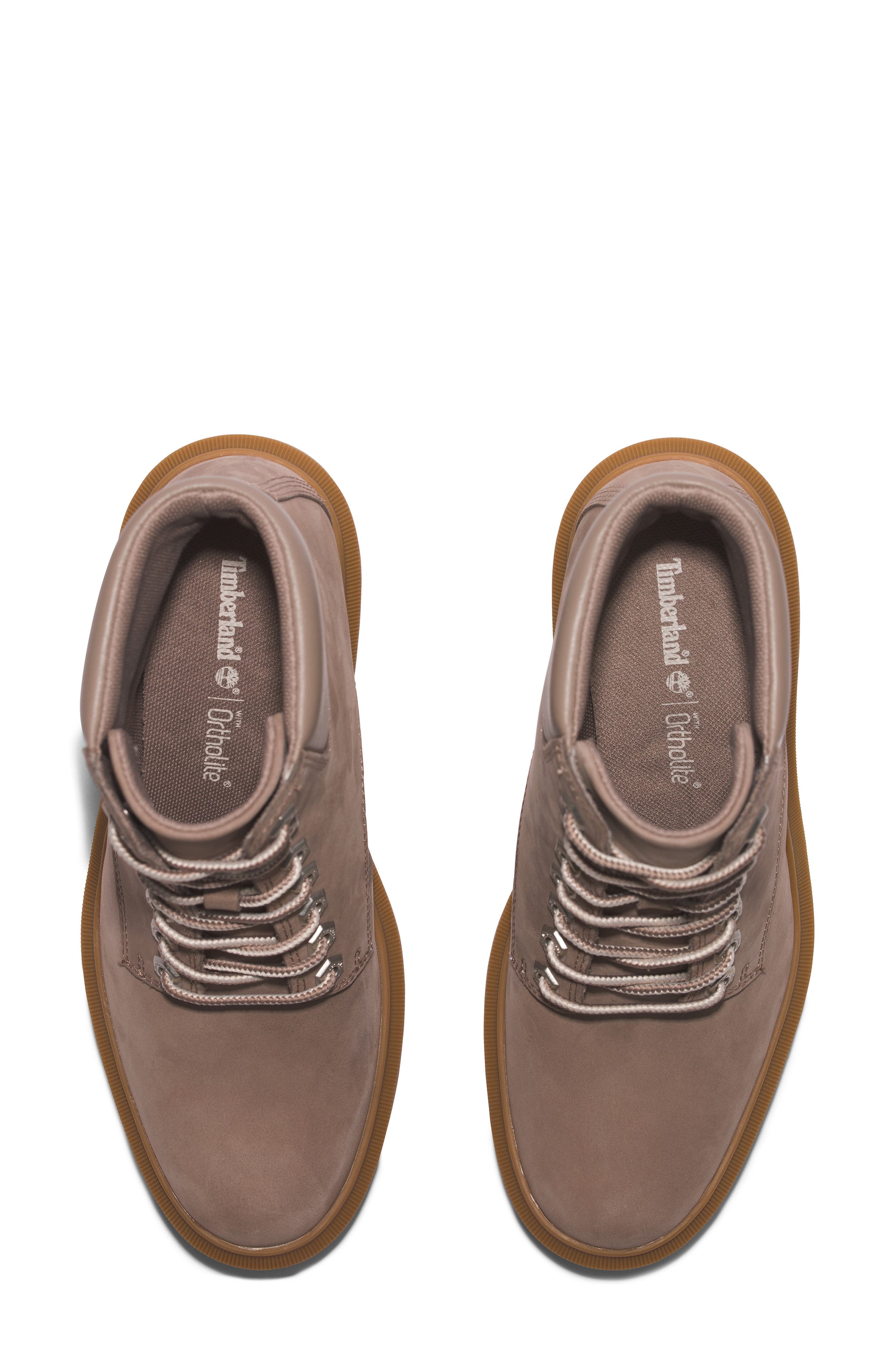 Timberland Allington Heights Block Heel Boot, Alternate, color, Taupe Gray