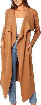 Petal & Pup Audrina Tie Front Longline Cardigan