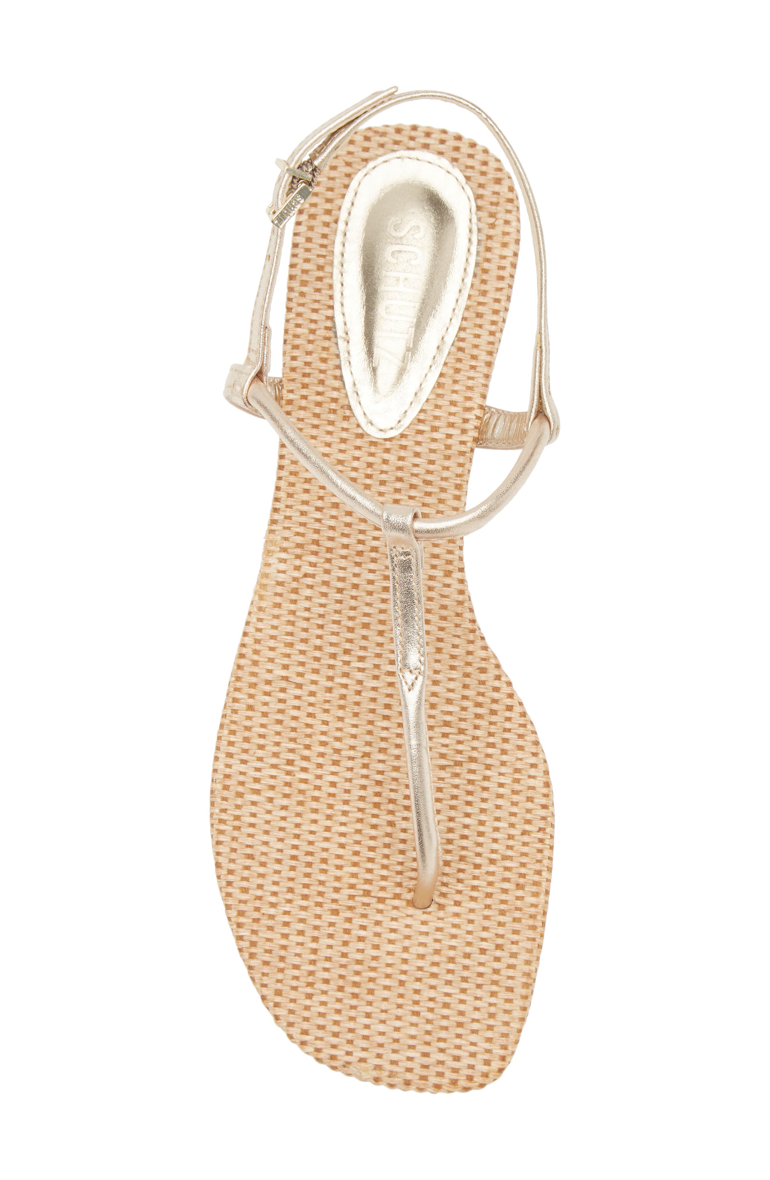 Schutz Elsha Slingback Sandal, Alternate, color, Platina