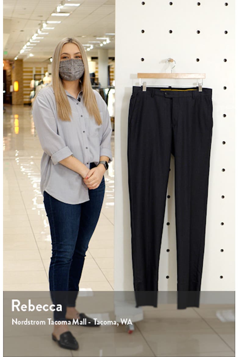 Honeyway Flat Front Pants video