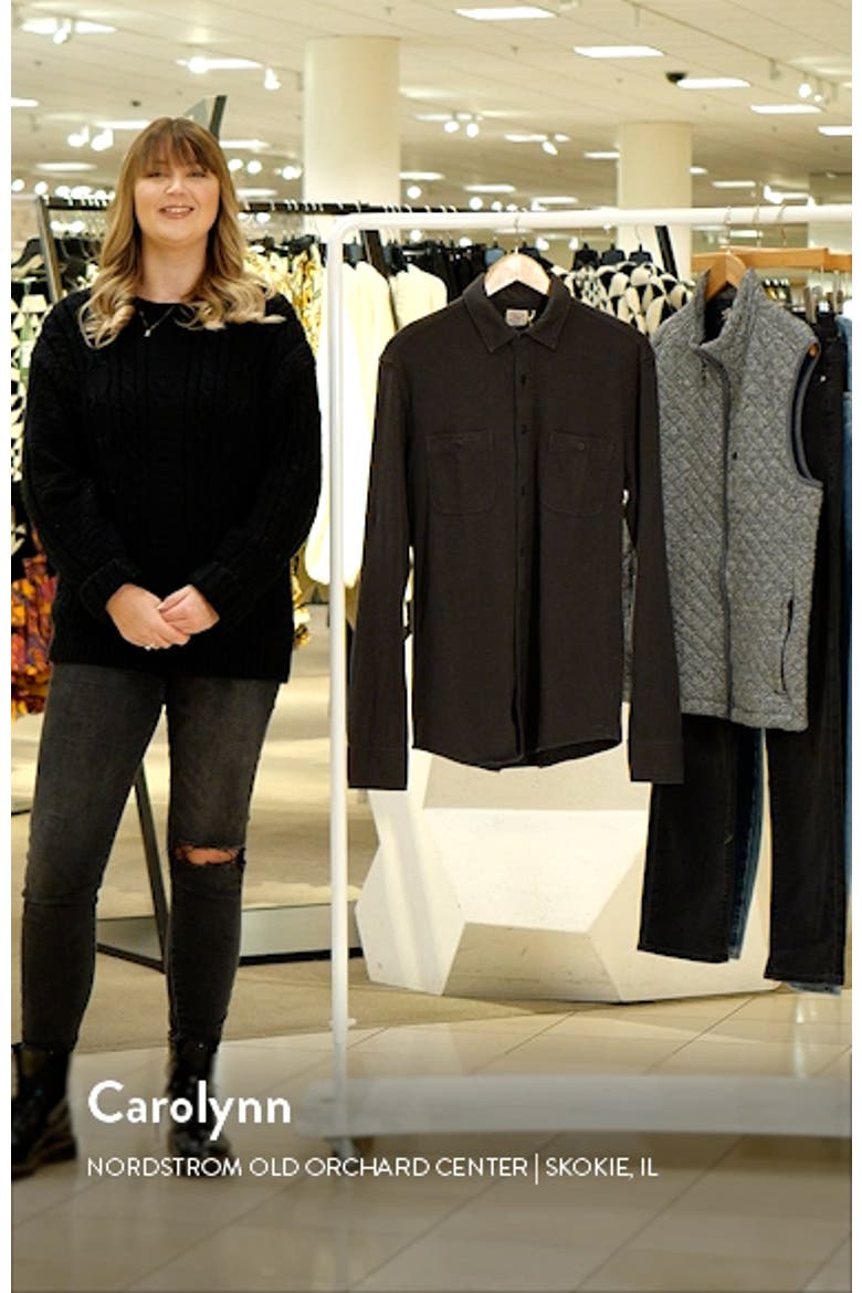Knit Seasons Organic Cotton Button-Up Shirt video