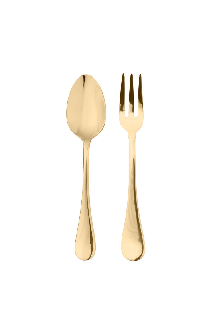 Brescia Serving Set - 2 Pieces, Main, color, Gold