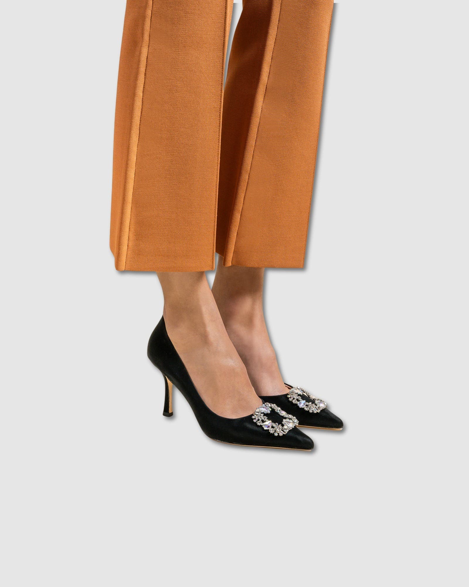 MI/MAI Astoria Leather Pumps by Diane Perreau, Alternate, color, Black