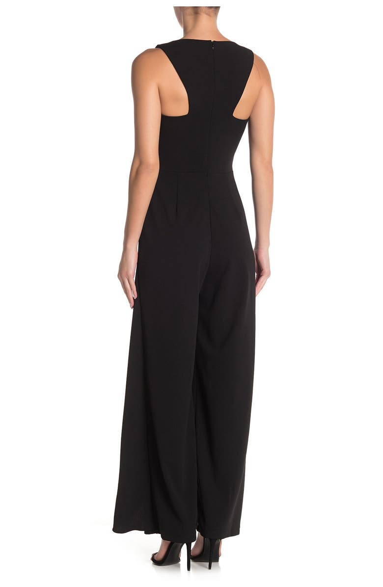 Marina Ruffled Sleeveless Jumpsuit, Alternate, color, 