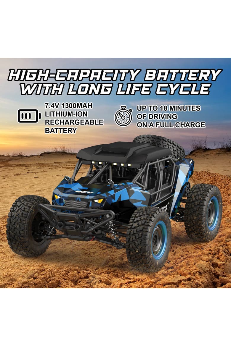 Remote Control Offroad Car, Alternate, color, Red