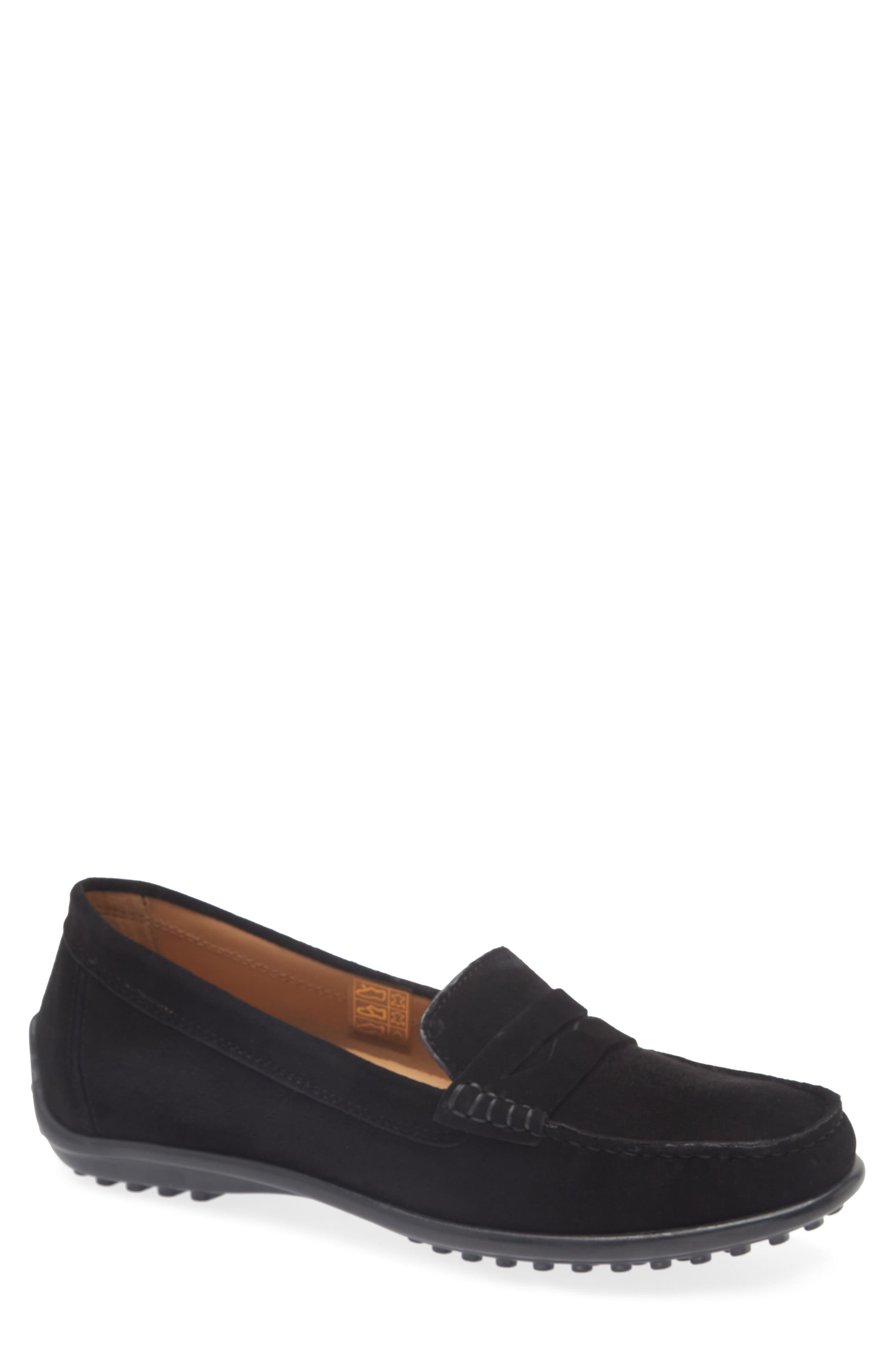 The FLEXX Winter Penny Loafer in Black 