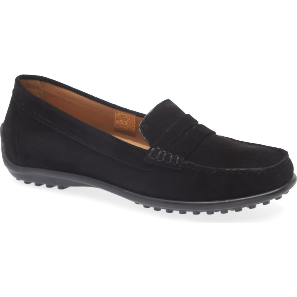 The FLEXX Winter Penny Loafer in Black