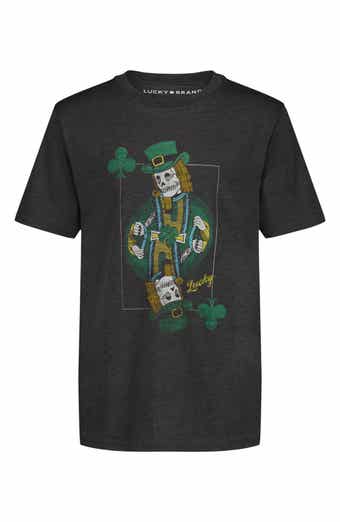 Lucky Brand Kids' Stay Golden Short Sleeve Graphic T-Shirt