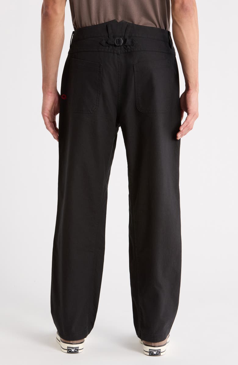 Imperfects Courier OG Fit Cotton Canvas Chore Pants, Alternate, color, Obsidian