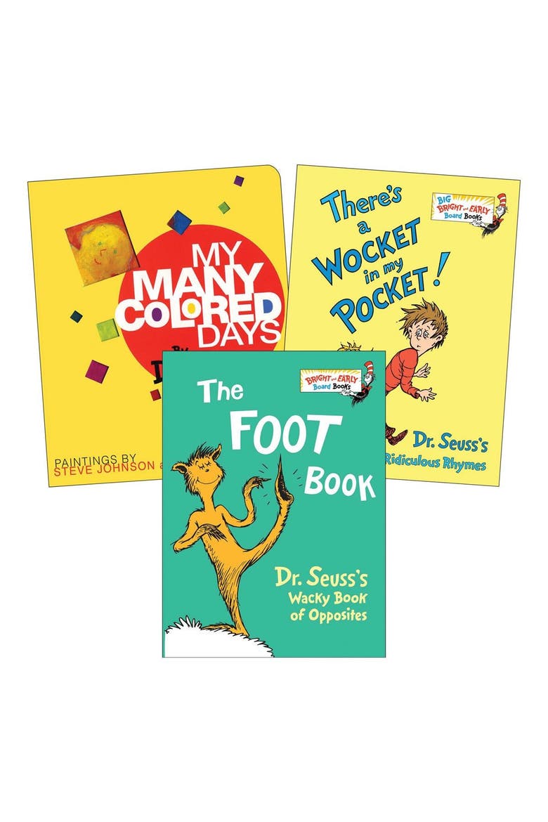 Dr. Seuss Board Books - Set of 9, Alternate, color, Multicolor