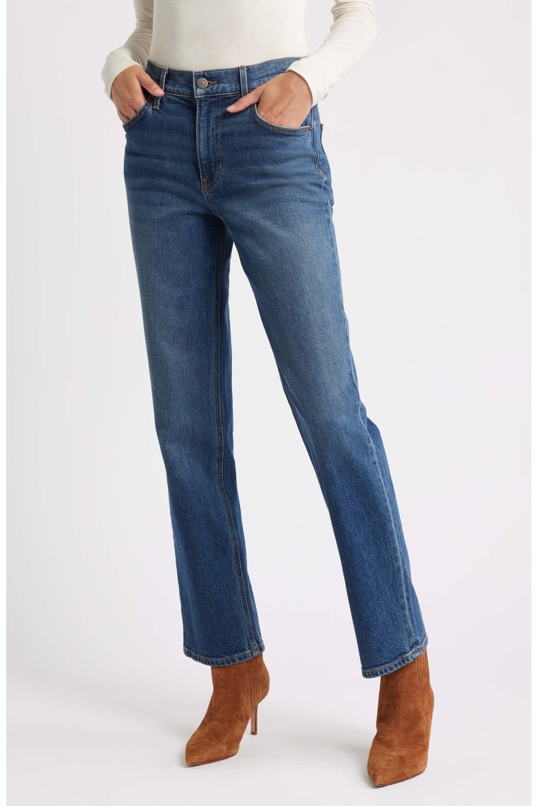 Leah Straight Leg Jeans, Main, color, EQUINOX BLUE