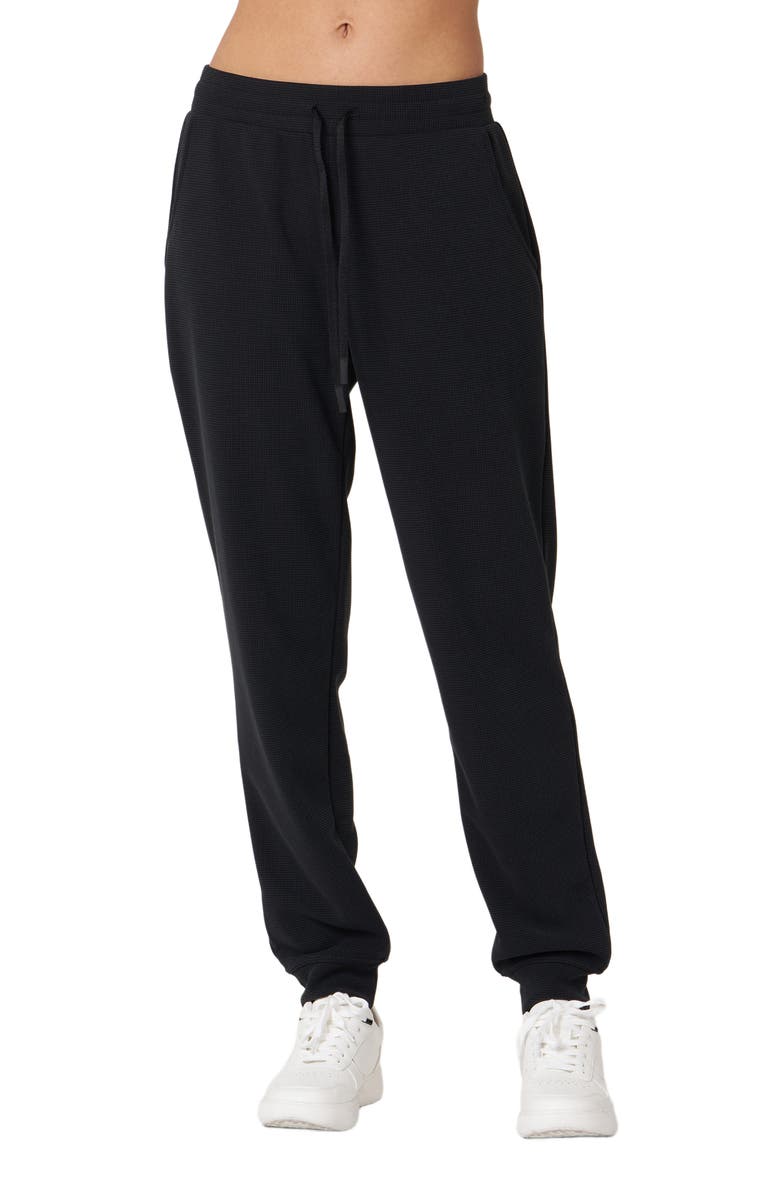 Rebody Active Retreat Waffle Jogger 28.5", Alternate, color, Black