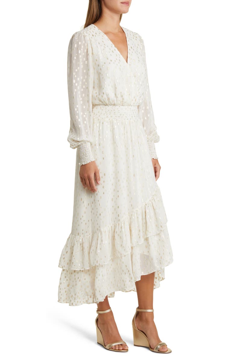 Lilly Pulitzer<sup>®</sup> Cristiana Long Sleeve Midi Dress, Alternate, color,