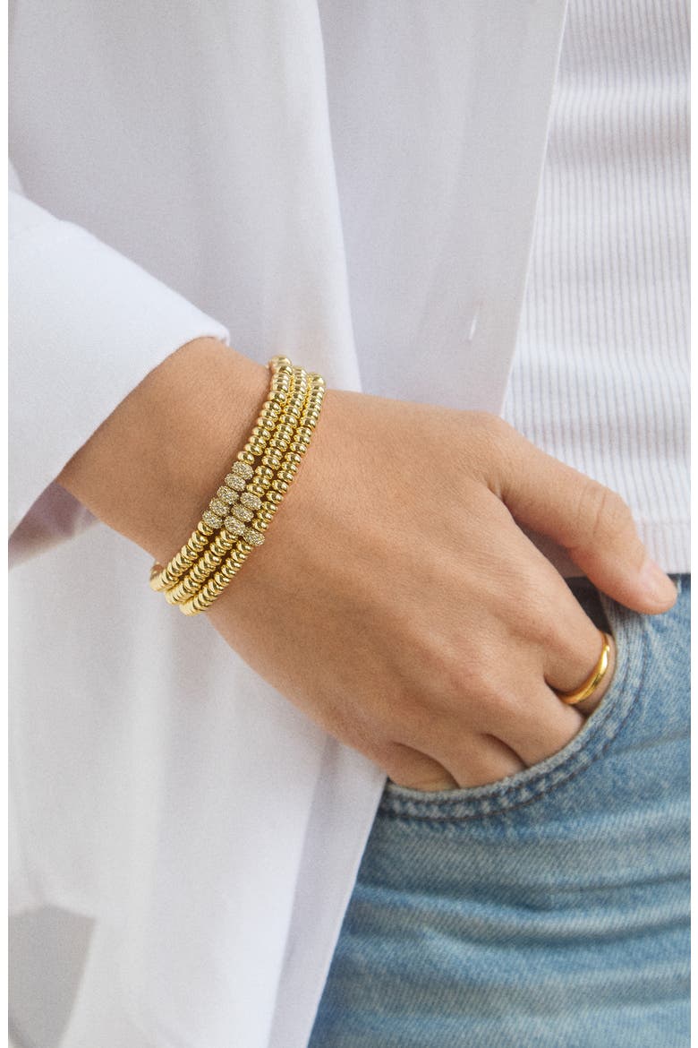 Aria Pisa Set of 3 Bracelets, Alternate, color, GOLD