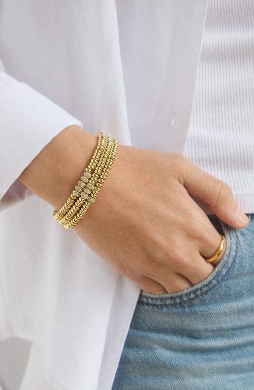 Baublebar Pisa Set Of 3 Pavé Beaded Bracelets