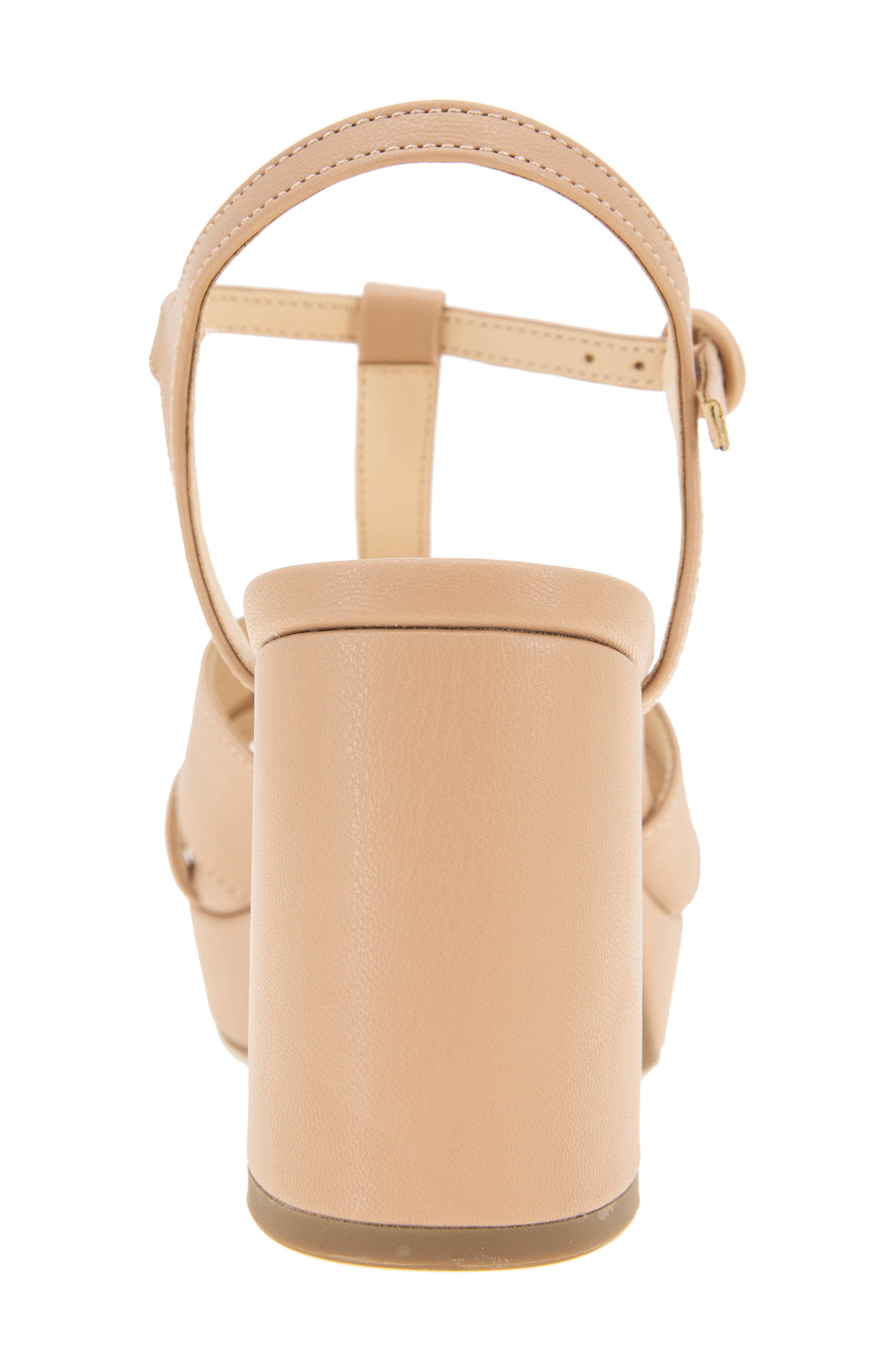 Reina T-Strap Platform Sandal, Alternate, color, TAN