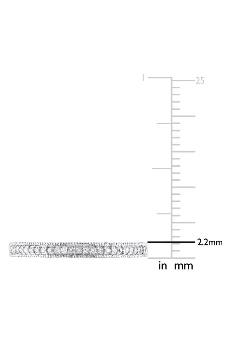 Julianna B. Diamond Anniversary Band Ring 10k, Alternate, color, 10K White Gold