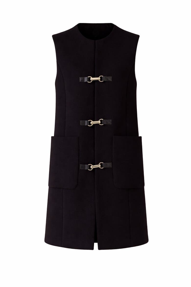 Amado Vest, Alternate, color, BLACK