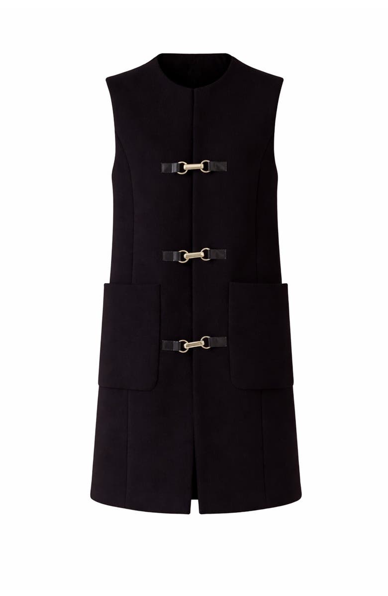 Exquise Amado Vest, Alternate, color, Black