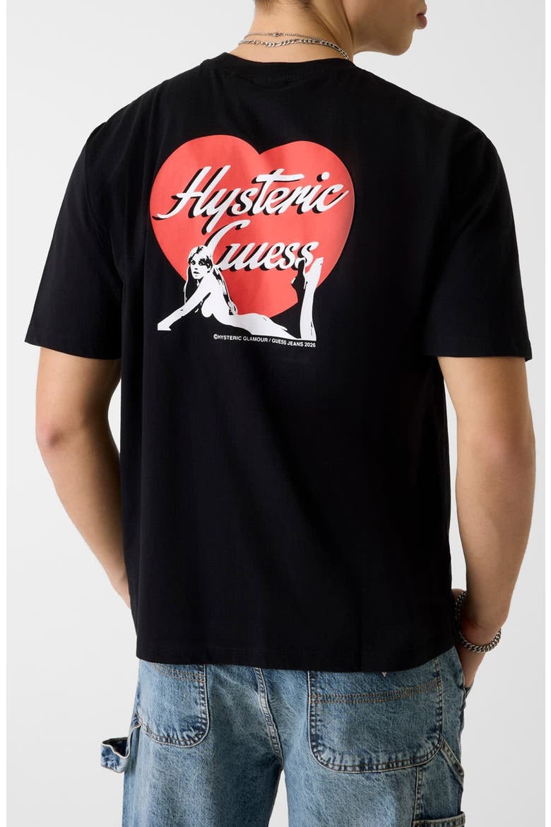 x Hysteric Glamour Graphic T-Shirt, Alternate, color, BLACK