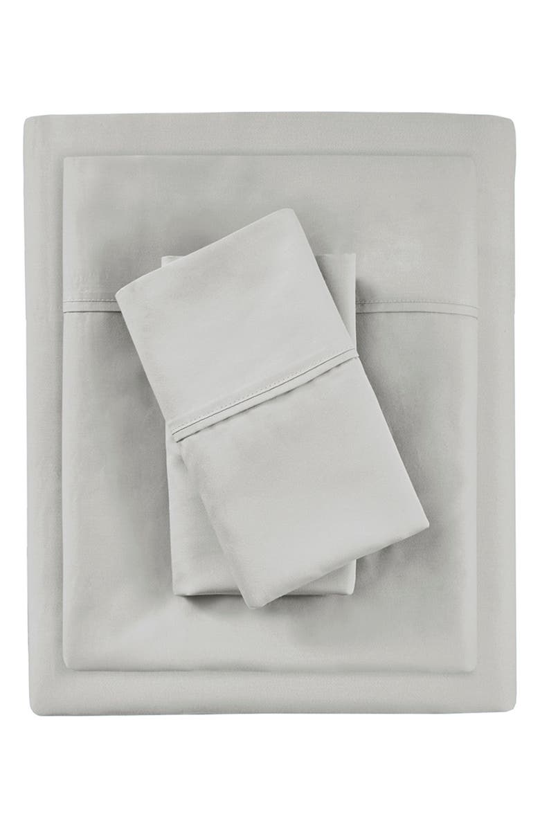 BEAUTYREST 700 Thread Count Tri-Blend Antimicrobial 4-Piece Sheet Set, Main, color,