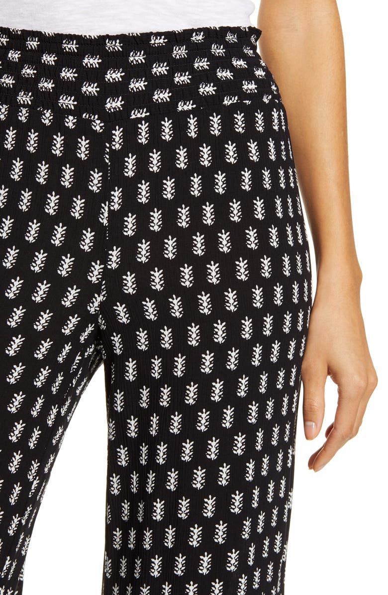 Tommy Bahama Delhi Ditsy Smock Waist Wide Leg Pants, Alternate, color,